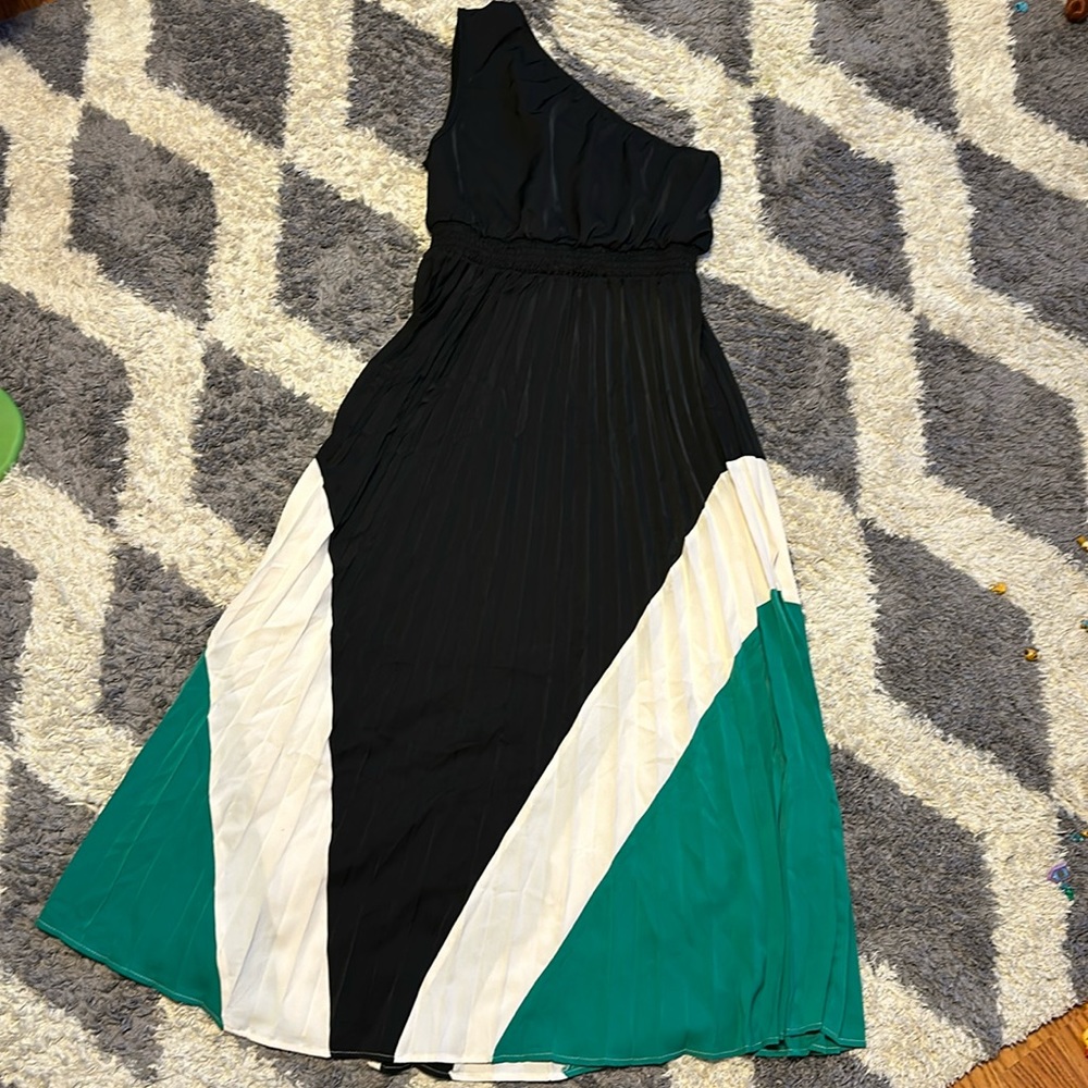 SHEIN color block dress